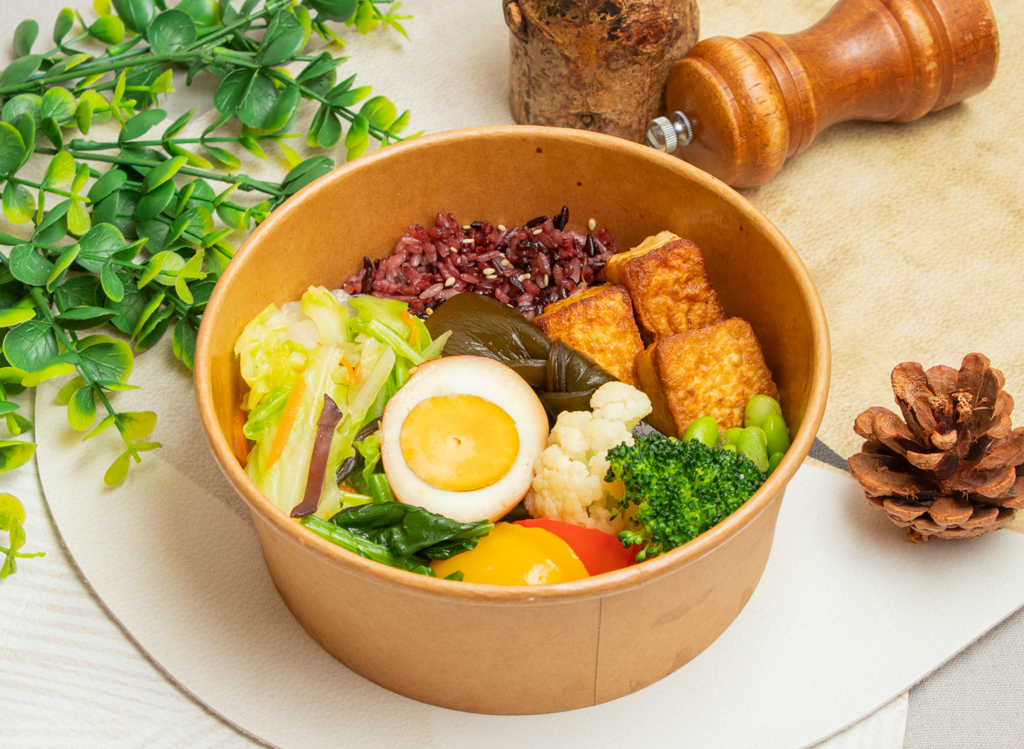 菜飯便當(全素)